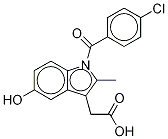 O-desmethyl indomethacin-d4 Structure,1189916-55-9Structure