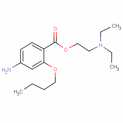 Ambucaine Structure,119-29-9Structure