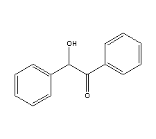 Benzoin Structure,119-53-9Structure