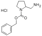 2-(Aminomethyl)-1-pyrrolidinecarboxylic acid phenylmethyl ester hydrochloride Structure,119020-00-7Structure