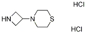 4-(Azetidin-3-yl)thiomorpholine hydrochloride Structure,1190320-91-2Structure