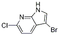 3-Bromo-6-chloro-1h-pyrrolo[2,3-b]pyridine Structure,1190321-08-4Structure