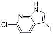 6-Chloro-3-iodo-1h-pyrrolo[2,3-b]pyridine Structure,1190322-78-1Structure