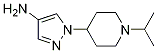 1-(1-Isopropylpiperidin-4-yl)-1h-pyrazol-4-amine Structure,1190380-65-4Structure