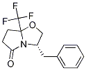 (3S)-3-benzyl-7a-(trifluoromethyl)tetrahydropyrrolo[2,1-b]oxa-zol-5(6h)-one Structure,1190603-70-3Structure