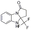 3A-(trifluoromethyl)-2,3,3a,4-tetrahydro-1h-benzo[d]pyrrolo[1,2-a]imidazol-1-one Structure,1191278-87-1Structure