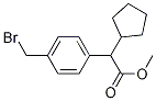 2-(4-(Bromomethyl)phenyl)-2-cyclopentylacetic acid Structure,1191414-08-0Structure