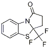 3A-(trifluoromethyl)-3,3a-dihydrobenzo[d]pyrrolo[2,1-b]thiazol-1(2h)-one Structure,1191890-53-5Structure