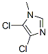 4,5-Dichloro-1-methylimidazole Structure,1192-53-6Structure