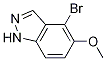 4-Bromo-5-methoxy-1h-indazole Structure,1192004-62-8Structure