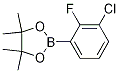 2-(3-Chloro-2-fluorophenyl)-4,4,5,5-tetramethyl-1,3,2-dioxaborolane Structure,1192025-01-6Structure