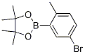 2-(5-Bromo-2-methylphenyl)-4,4,5,5-tetramethyl-1,3,2-dioxaborolane Structure,1192051-39-0Structure