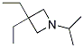 Azetidine, 3,3-diethyl-1-(1-methylethyl)-(9ci) Structure,119219-97-5Structure