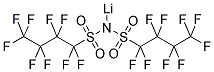 Lithium bis(1,1,2,2,3,3,4,4,4-nonafluoro-butanesulfony)mide Structure,119229-99-1Structure