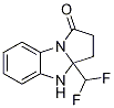 3A-(difluoromethyl)-2,3,3a,4-tetrahydro-1h-benzo[d]pyrrolo[1,2-a]imidazol-1-one Structure,1192308-63-6Structure