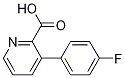 3-(4-Fluorophenyl)picolinicacid Structure,1192608-90-4Structure