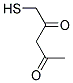 2,4-Pentanedione, 1-mercapto-(9ci) Structure,119275-06-8Structure