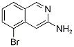 5-Bromoisoquinolin-3-ylamine Structure,1192815-01-2Structure