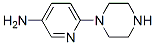 6-(1-Piperazinyl)-3-pyridinamine Structure,119285-06-2Structure