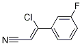 (Z)-3-chloro-3-(3-fluorophenyl)acrylonitrile Structure,1192875-03-8Structure