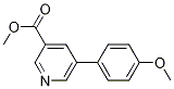 Methyl 5-(4-methoxyphenyl)pyridine-3-carboxylate Structure,119289-88-2Structure