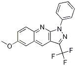 6-Methoxy-1-phenyl-3-(trifluoromethyl)-1h-pyrazolo[3,4-b]quinoline Structure,1193403-14-3Structure