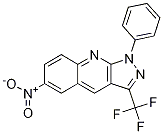 6-Nitro-1-phenyl-3-(trifluoromethyl)-1h-pyrazolo[3,4-b]quino-line Structure,1193403-16-5Structure