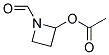 1-Azetidinecarboxaldehyde, 2-(acetyloxy)-(9ci) Structure,119345-99-2Structure