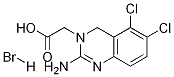 2-Amino-5,6-dichloro-3(4h)-quinazoline acetic acid hydrobromide Structure,1194434-39-3Structure