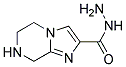 Imidazo[1,2-a]pyrazine-2-carboxylic acid, 5,6,7,8-tetrahydro-, hydrazide (9ci) Structure,119448-34-9Structure