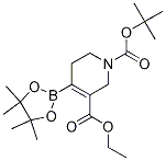 1-Tert-butyl 3-ethyl 4-(4,4,5,5-tetramethyl-1,3,2-dioxaborolan-2-yl)-5,6-dihydropyridine-1,3(2h)-dicarboxylate Structure,1194488-90-8Structure