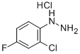 (2-Chloro-4-fluorophenyl)hydrazine hydrochloride Structure,119452-65-2Structure