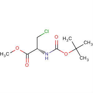 Methyl 2-(tert-butoxycarbonyl)-3-chloropropanoate Structure,119542-95-9Structure