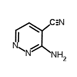 4-Pyridazinecarbonitrile,3-amino-(9ci) Structure,119581-52-1Structure