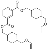 Bis[[4-[(vinyloxy)methyl]cyclohexyl]methyl] isophthalate Structure,119581-93-0Structure