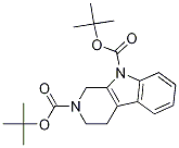 Di-tert-butyl 3,4-dihydro-1hpyrido[3,4-b]indole-2,9-di-tert-butyl3,4-dihydro-1h-pyrido[3,4-b]indole-29-dicarboxylate Structure,1196075-55-4Structure