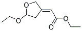 Acetic acid, (5-ethoxydihydro-3(2h)-furanylidene)-, ethyl ester, (e)-(9ci) Structure,119614-41-4Structure