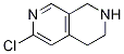 6-Chloro-1,2,3,4-tetrahydro[2,7]naphthyridine Structure,1196151-85-5Structure