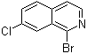 1-Bromo-7-chloroisoquinoline Structure,1196155-73-3Structure