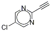 5-Chloro-2-ethynylpyrimidine Structure,1196156-95-2Structure