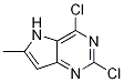 2,4-Dichloro-6-methyl-5h-pyrrolo[3,2-d]pyrimidine Structure,1196157-27-3Structure