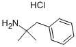 2-Methyl-1-phenylpropan-2-amine hydrochloride Structure,1197-21-3Structure