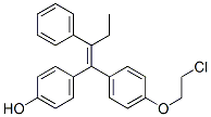 (E/Z)-1-[4-(2-Chloroethoxy)phenyl]-1-(4-hydroxyphenyl)-2-phenyl-1-butene Structure,119757-57-2Structure