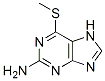 2-Amino-6-methylmercaptopurine Structure,1198-47-6Structure