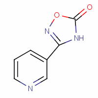 3-Pyridin-3-yl-4h-1,2,4oxadiazol-5-one Structure,1198-99-8Structure