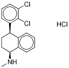 Rac-cis-2,3-dichloro sertraline hydrochloride Structure,1198084-29-5Structure