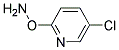 Pyridine, 2-(aminooxy)-5-chloro-(9ci) Structure,119809-46-0Structure