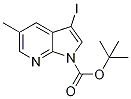 Tert-butyl 3-iodo-5-methyl-1h-pyrrolo-[2,3-b]pyridine-1-carboxylate Structure,1198097-29-8Structure