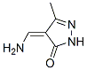 3H-pyrazol-3-one,4-(aminomethylene)-2,4-dihydro-5-methyl-,(z)-(9ci) Structure,119836-97-4Structure