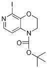 Tert-butyl 5-iodo-2,3-dihydro-1h-pyrido-[3,4-b][1,4]oxazine-1-carboxylate Structure,1198426-57-1Structure